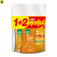 ราคา เดทตอล โกลด์ คลาสสิก คลีน เจลอาบน้ำ 500 มล รีฟิล 400 แพ็ค 2 (25174732384)