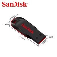 ราคา SanDisk Cruzer Blade USB 2.0 Flash Drive 4GB SDCZ50