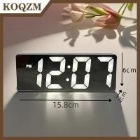 ราคา KOQZM นาฬิกาปลุกกระจกขนาดเล็ก LED นาฬิกาปลุกดิจิตอลอิเล็กทรอนิกส์ตั้งโต๊ะนาฬิกาดิจิตอลตั้งโต๊ะตกแต่งโต๊ะเครื่องมือขนาดเล็กอัจฉริยะสำหรับบ้าน (23978211650)