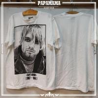 ราคา เสื้อยืดวงดนตรี Kurt Cobain 1994 THE END OF MUSIC เสื้่อวง เสื้อทัวร์ เนวาน่า วินเทจ papamama vintage S 5XL (25951196990)