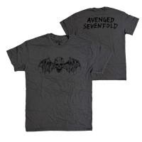 ราคา เสื้อวงดนตรี AVENGED SEVENFOLD A7X T SHIRT ลาย SKULL WITH WINGS GREY 2025 ผ้าฝ้าย คอกลม นุ่ม สบาย พิมพ์ลาย S 5XL (24977961875)