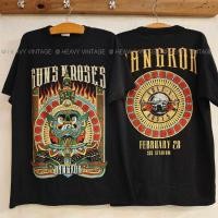 ราคา HOT SHIRT GUNS N ROSES WORLD TOUR BANGKOK THAILAND tag Guilden เสื้อวินเทจ เสื้อทัวร์ วงร๊อค heavy vintage shirt S 5XL (24649998074)