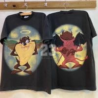 ราคา HOT 2025 Taz Mania ป้าย Bootleg แท้ ฟอกไบโอ เสื้อการ์ตูน เสื้อวินเทจ vintage shirt เสื้อยืดผู้ชาย (23737854279)