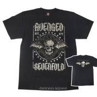 ราคา เสื้อยืดวง avenged sevenfold a7x t shirts ผ้าฝ้าย คอกลม นุ่ม สบาย พิมพ์ลาย S 5XL (24978222890)