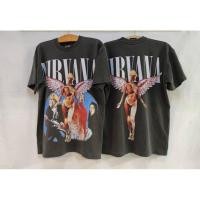 ราคา nirvana เสื้อทัวร์ เสื้อวง วินเทจผ้าฟอก S 5XL (22685555206)