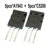 ราคา 10PCS 5pairs A1943 C5200 2SA1943 2SC5200 audio pair tube 5PCS A1943 5PCS C5200 TO 3PL original (1023788680)