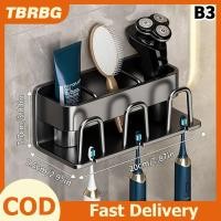 ราคา TBRBG ที่แขวนแปรงสีฟันโลหะแบบอเนกประสงค์ที่แขวนแปรงสีฟันที่แขวนแปรงสีฟันติดผนังกล่องเก็บของในห้องน้ำ (24950397679)