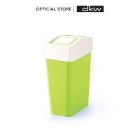 ราคา DKW HH 226LP ถังขยะเหลี่ยมฝาครอบสวิง 9 ลิตร มีหลายสี ถังขยะอึด สวย ทน Swing bin 9L (4505010584)