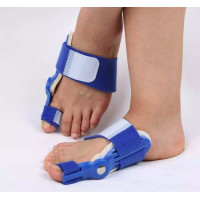 ราคา อุปกรณ์ดัดนิ้วเท้า Hallux valgus ราคาต่อ1คู่ 2ข้าง ดัดกระดูกนิ้วโป้งเท้ายื่น นิ้วหัวแม่เท้าเอียง โปน คด Bunion corrector อุปกรณ์สามารถโค้งงอตรงข้อ (17789536460)