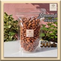 ราคา ดิบ อัลมอนด์ แอลม่อน แอลมอล เต็มเม็ด Raw Almond kernel ธัญพืช ขนาด 500 กรัม ไม่เหม็นหืน (10686787605)