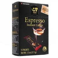 ราคา G7 Espresso Instant Coffee จีเซเว่น กาแฟเอสเพรสโซ ของดังเวียดนาม 2 5g x15ซอง (404091103)