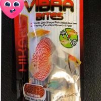 ราคา Hikari Vibra Bites อาหารปลาปอมปาดัวร์ เทวดา หมอแคระ เร่งสีรวดเร็ว ทรงเม็ดตัวยาวคล้ายหนอน (12994840665)