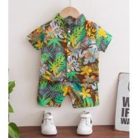 ราคา เสื้อเชิ๊ตพิมพ์ลาย พร้อมกางเกงขาสั้นเข้าเซ๊ท ชุดลายดอกเด็กชาย ชุดเด็กชาย ชุดสงกรานต์เด็ก ชุดเซ็ทเด็กผู้ชาย (8067006682)