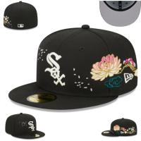 ราคา หมวกเบสบอลใหม่ LA NY SOX สีดำล้วน หมวกปักสำหรับผู้ชายและผู้หญิง (25936474396)