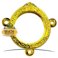 ราคา กรอบพระสำเร็จรูป งานทองสูตร ทรงกลม 3 ห่วง ขนาดหน้าจอ 2 4x2 4 cm No 240 (24490146310)