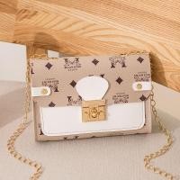 ราคา กระเป๋าสะพายข้างกระเป๋าผู้หญิง กระเป๋าแฟชั่น สไตล์เกาหลี สายสะพายโซ่สีทอง (22695419598)