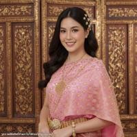 ราคา สไบ สไบสำหรับชุดไทย สไบเด็กโต สไบผู้ใหญ่ ส่งฟรี ส่งใน1 วัน สำเร็จรูป2ชั้น ไม่รวมผ้าถุง sabai for Thaidress (26411726436)