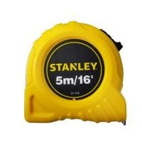 ราคา Stanley ตลับเมตร 3 เมตร 5 เมตร 8 เมตร GLOBAL TYLON หุ้มยางดำ POWERLOCK สแตนเลย์ (22846600253)