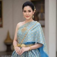 ราคา สไบ สไบสำหรับชุดไทย สไบเด็กโต สไบผู้ใหญ่ ส่งฟรี ส่งใน1 วัน สำเร็จรูป2ชั้น ไม่รวมผ้าถุง sabai for Thaidress (26265272918)