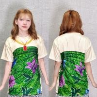 ราคา เสื้อยืดพิมพ์ลาย ลายคอกระเช้า ลายผ้าถุง เเขนสั้น เนื้อผ้าไมโครเกรดพรีเมี่ยม (26416270503)