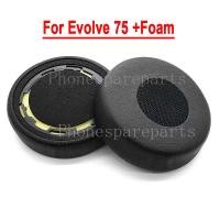 ราคา แผ่นรองหูปลอกหมอนที่ครอบหูหนัง1คู่สำหรับ Jabra Evolve 75 75 75MS ที่อุดหูพร้อมชุดหูฟังฟองน้ำ (25756924380)