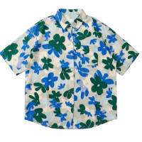 ราคา Suysuy พร้อมส่ง เสื้อเชิ้ต คอปก ลายดอก แฟชั่นเทศกาลสงกรานต์ เนื้อผ้าชีฟอง บางๆลื่นๆ ใส่เย็นสบาย สีสวยลายชัดมาก (126237376176)