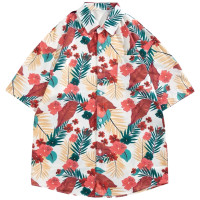 ราคา Suysuy พร้อมส่ง เสื้อเชิ้ต คอปก ลายดอก แฟชั่นเทศกาลสงกรานต์ เนื้อผ้าชีฟอง บางๆลื่นๆ ใส่เย็นสบาย สีสวยลายชัดมาก (24206826659)