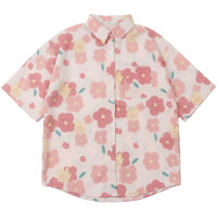 ราคา Kaekai พร้อมส่ง เสื้อเชิ้ต แขนสั้น ลายดอก สำหรับใส่วันสงกรานต์ ผ้าชีฟองบางๆ ใส่สบายมาก ทรงสวย ลายชัด แมทซ์ได้ทุกลุค (126237412745)
