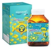 ราคา Mamarine OMEGA3 DHA Fishcaps 60 softgels มามารีน คิดส์ โอเมก้า 3 ดีเอชเอ ฟิชแคป 60 เม็ด (7042456851)