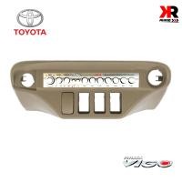 ราคา หน้าปรี VIGO หน้าปรีแอมป์ติดรถยนต์ TOYOTA โตโยต้า วีโก้ สีครีม สำหรับเพิ่มช่องใส่ปรีในรถ CAR RADIO FRAME เฉพาะหน้าปรี ไม่รวมปรี (7618992905)