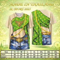 ราคา SC SPORTS เสื้อสงกรานต์ลายไทยสไบหลากสี รุ่นสายแซ่บ 3D ผ้าแห้งไว ใส่เล่นน้ำไม่อมน้ำ เสื้อทีมสงกรานต์ (126496548890)