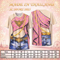 ราคา SC SPORTS เสื้อสงกรานต์ลายไทยสไบหลากสี รุ่นสายแซ่บ 3D ผ้าแห้งไว ใส่เล่นน้ำไม่อมน้ำ เสื้อทีมสงกรานต์ (126496548897)