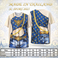 ราคา SC SPORTS เสื้อสงกรานต์ลายไทยสไบหลากสี รุ่นสายแซ่บ 3D ผ้าแห้งไว ใส่เล่นน้ำไม่อมน้ำ เสื้อทีมสงกรานต์ (126496548918)