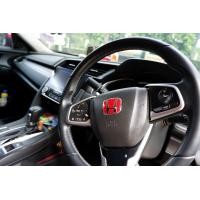 ราคา Honda โลโก้พวงมาลัย H แดง Size B ติดพวงมาลัย Honda JAZZ CITY ACCORD CIVIC EK FD FC HR V สินค้าเกรดดี มีคุณภาพ มีกาว 2หน้า 3M ให้กล่อง (3525420038)