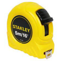 ราคา STANLEY ตลับเมตร 5 เมตร 16 ฟุต รุ่น PowerLock 33 158 สแตนเลย์ สีเงิน ตลับเมตร ยาว 5 m (16966389701)