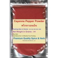ราคา Cayenne Pepper Powder พริกคาเยนป่น 100 200 Grams คัดคุณภาพพิเศษ สะอาด ราคาถูก (12545817541)