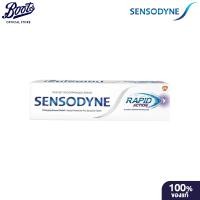 ราคา Sensodyne Toothpaste Rapid Action เซ็นโซดายน์ ยาสีฟัน แรพพิด แอคชั่น (1498764690)