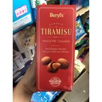 ราคา Beryl s Tiramisu Almond Chocolate เบอร์ลีย์ อัลมอนด์เคลือบช็อกโกแลตทิรามิสุ (16081647014)