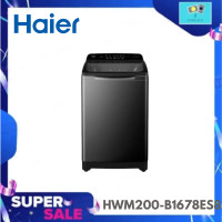ราคา HAIER เครื่องซักผ้าฝาบน Inverter 20 kg รุ่น HWM200 B1678ES8 (24809535655)