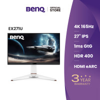ราคา BenQ MOBIUZ EX271U 27 4K 165Hz IPS eARC HDRi 95 DCI P3 Gaming Monitor with Color Shuttle จอเกมมิ่ง 4K 165hz (23978769912)