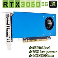 ราคา SRhonyra Geforce RTX 3050 6Gb Gddr6 96 บิตการ์ดกราฟฟิกโปรไฟล์ต่ำ Pcie 4 0 X16 Sff Gpu พอร์ตเอาท์พุตคู่ (24974766844)