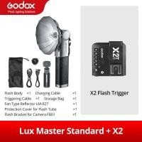 ราคา Godox Lux Master อุปกรณ์เสริมไฟถ่ายรูปย้อนยุค7 2V 2980MAh แบตเตอรี่ลิเธียม HSS แฟลช Speedlite แบบพกพาพร้อมทริกเกอร์ X2สำหรับ Canon Sony Nikon ฟูจิโอลิมปัส Leica Pentax (21737685261)