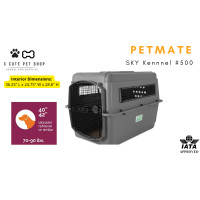 ราคา กรงใส่สุนัข สัตว์เลี้ยงสำหรับเดินทางขึ้นเครื่อง Petmate Sky Kennel 500 IATA Approved Made in USA (17303193515)
