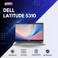 ราคา เครื่องลอก Dell Latitude 5310 CPU i5 gen 10 8GB SSD 256GB คีย์บอร์ดมีไฟ USED Laptop โน๊ตบุ๊คมือสอง (22276760994)