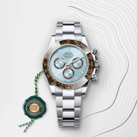 ราคา นาฬิกาข้อมือ Rolex Cosmograph Daytona Oyster 40 มม แพลทินัม M126506 0001 พร้อมส่ง (26169680092)