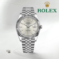 ราคา นาฬิกาข้อมือ Rolex Datejust 41 Oyster 41 mm Oystersteel and white gold 126334 0010 พร้อมส่ง (26201878629)