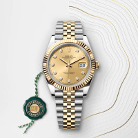 ราคา นาฬิกาข้อมือ Rolex Datejust 41 Oyster 41 มม Oystersteel และทองคำ M126333 0010 พร้อมส่ง (26202410129)