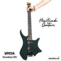 ราคา Full SetUp กีตาร์หัวตัด Umeda Headless Guitars H H (24808552866)