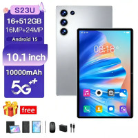 ราคา แท็บเล็ต S23 ultra 10 1นิ้ว 1TB ROM 16GB RAM ระบบ 5G ซิมคู่ 2 ตัว WiFi Android 15 แบตเตอรี่ใหญ่ 10000mAh รับประกัน 3ปี (26176940217)