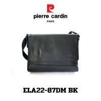 ราคา Pierre cardin ปีแอร์การ์แดง กระเป๋าสะพายข้างหนังแท้ กระเป๋าหนังสะพายข้าง กระเป๋าเอกสาร มีช่องใส่ของเยอะ รุ่น ELA22 87DM พร้อมส่ง (20823827141)